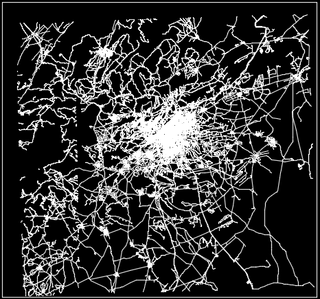 Damascus Syria Map General Roads